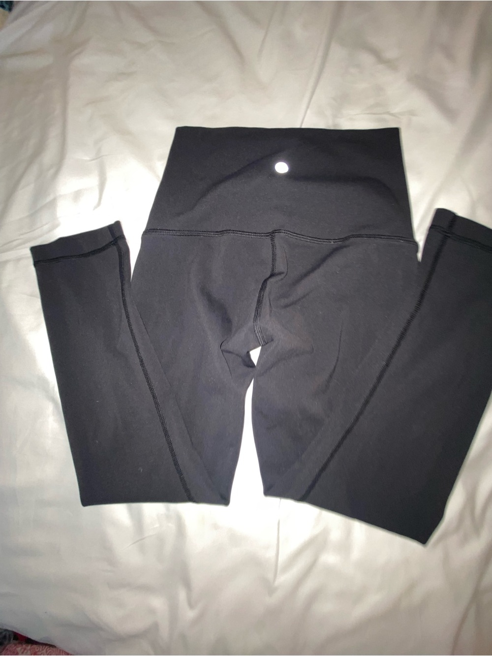 Lululemon High-Waist Black Workout Leggings size 4